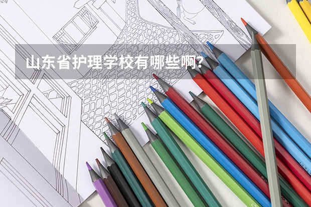 山东省护理学校有哪些啊？