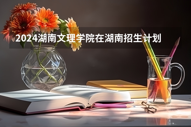 2024湖南文理学院在湖南招生计划 招多少人