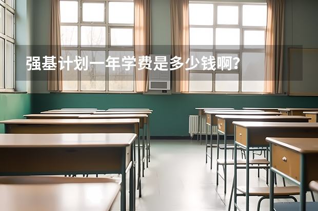 强基计划一年学费是多少钱啊？