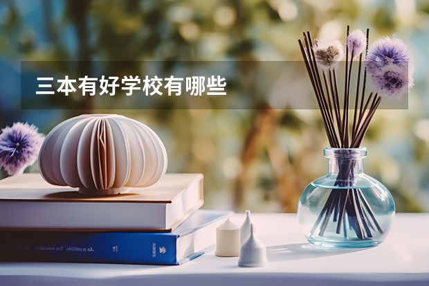 三本有好学校有哪些