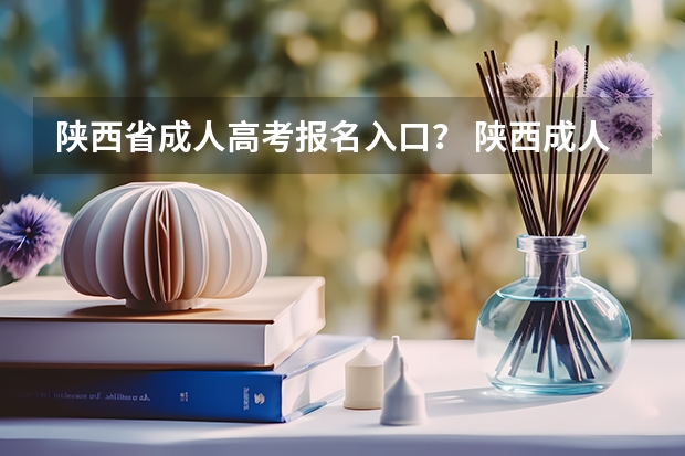 陕西省成人高考报名入口？ 陕西成人高考报名官网登陆入口？