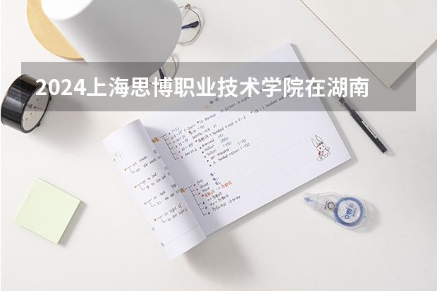 2024上海思博职业技术学院在湖南招生计划 招多少人