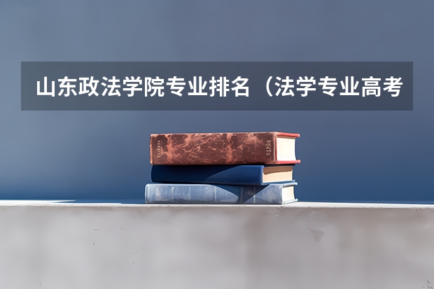 山东政法学院专业排名（法学专业高考志愿选择顺序？）