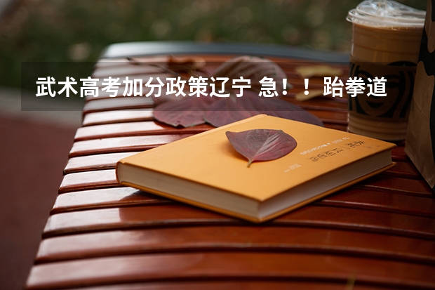 武术高考加分政策辽宁 急!!跆拳道属于武术套路一类的么?高考能加分么?跪求.....