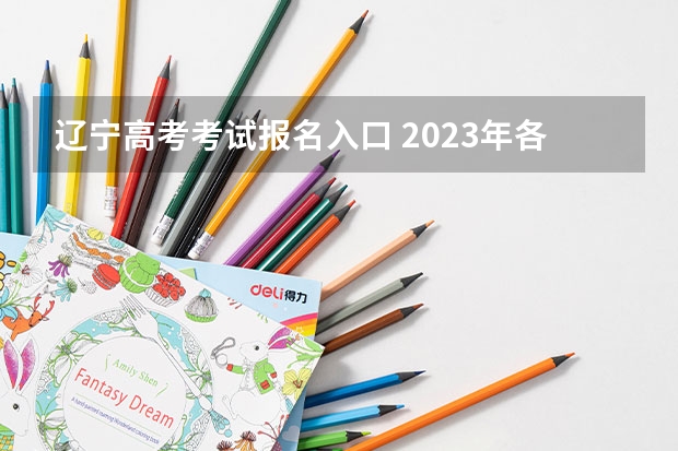 辽宁高考考试报名入口 2023年各省成考网上报名入口及网址？