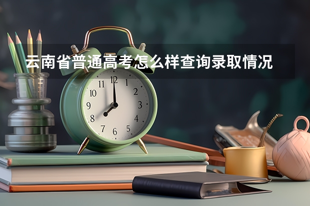 云南省普通高考怎么样查询录取情况
