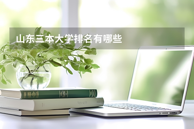 山东三本大学排名有哪些