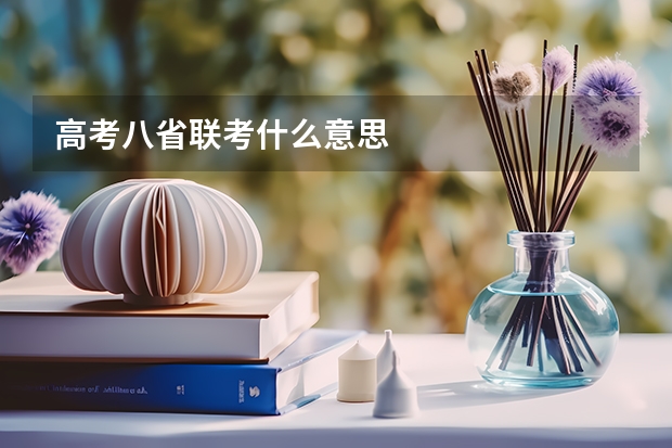 高考八省联考什么意思