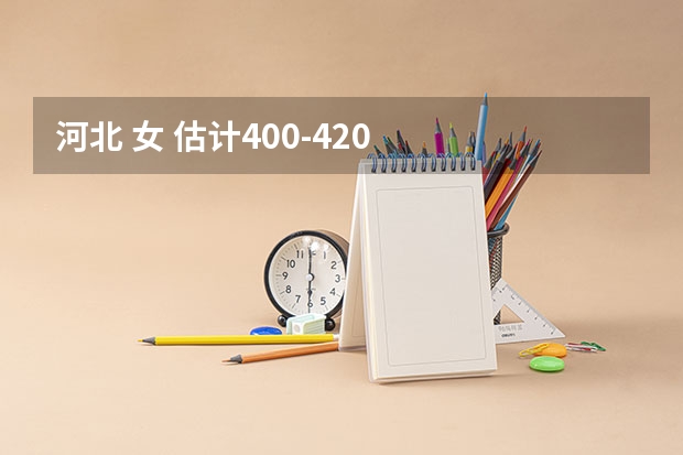 河北 女 估计400-420   报什么三本比较好~