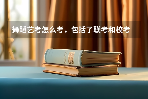 舞蹈艺考怎么考，包括了联考和校考