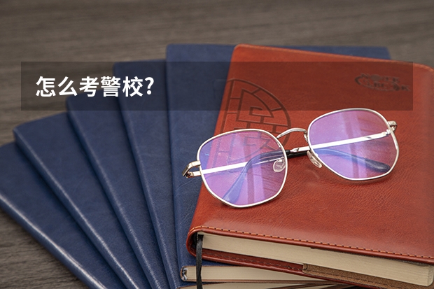 怎么考警校?