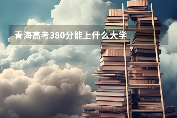 青海高考380分能上什么大学