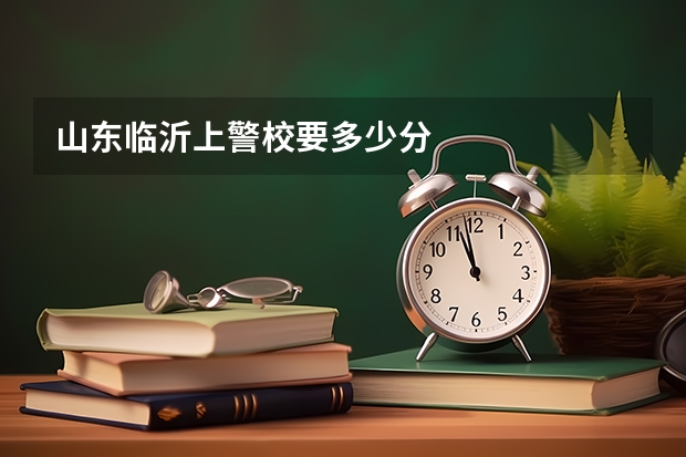 山东临沂上警校要多少分