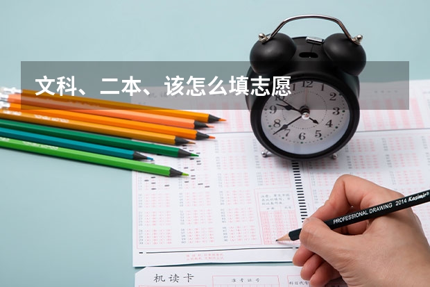 文科、二本、该怎么填志愿