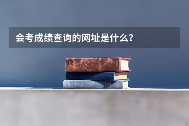 会考成绩查询的网址是什么？