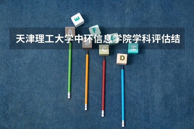 天津理工大学中环信息学院学科评估结果一览表（完整版）