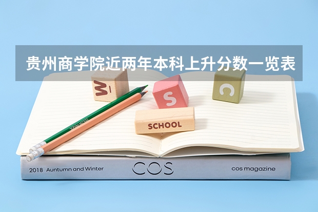 贵州商学院近两年本科上升分数一览表