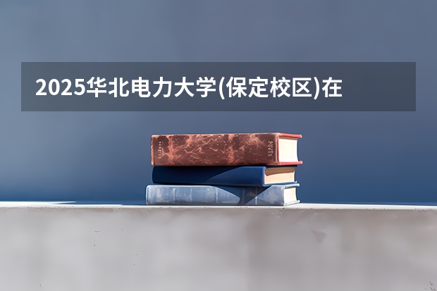 2025华北电力大学(保定校区)在河北招生计划一览表