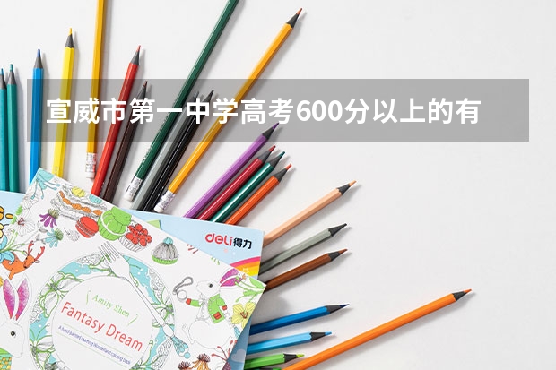 宣威市第一中学高考600分以上的有多少?