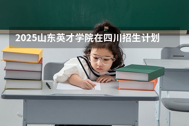 2025山东英才学院在四川招生计划一览表