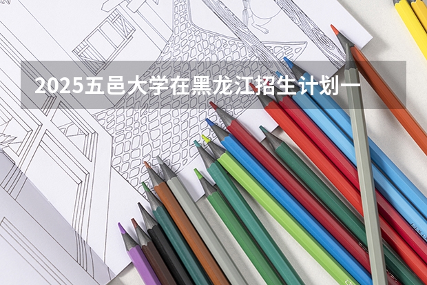 2025五邑大学在黑龙江招生计划一览表