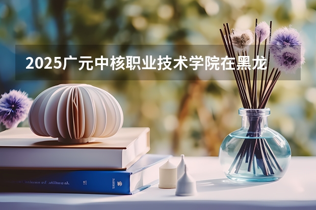 2025广元中核职业技术学院在黑龙江招生计划一览表