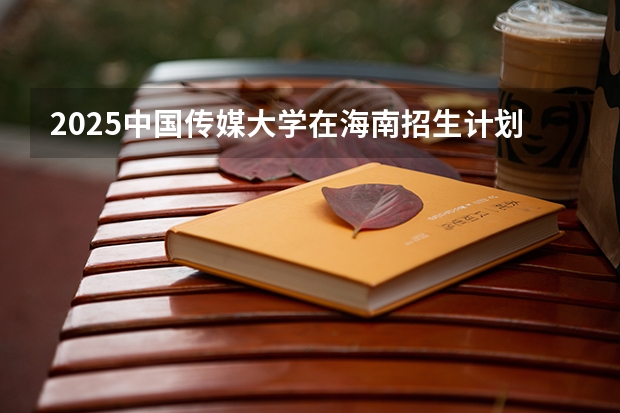 2025中国传媒大学在海南招生计划一览表