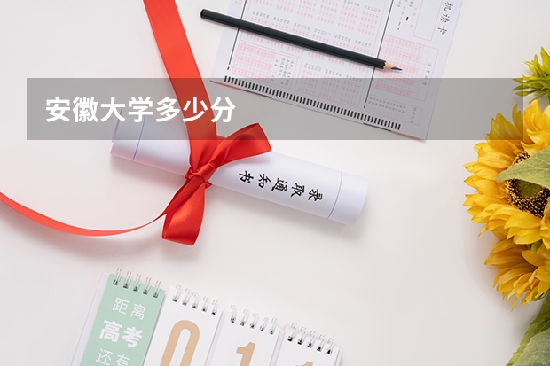 安徽大学多少分