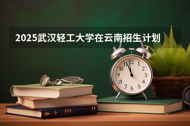 2025武汉轻工大学在云南招生计划完整版（专业+人数+学费）2026志愿填报参考