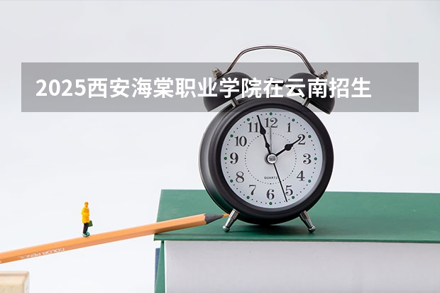 2025西安海棠职业学院在云南招生计划完整版（专业+人数+学费）2026志愿填报参考