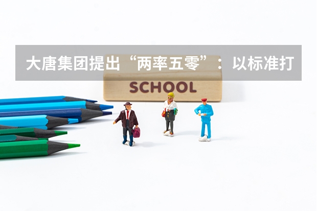 大唐集团提出“两率五零”：以标准打造企业品牌影响力