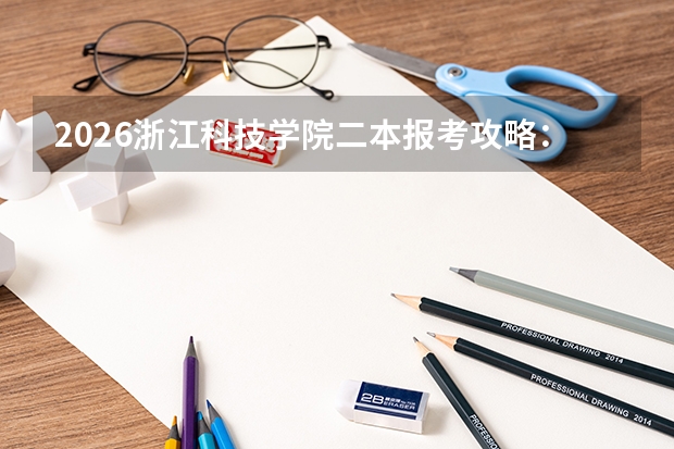 2026浙江科技学院二本报考攻略：分数线预估、报到须知、生活费用详解