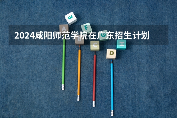 2024咸阳师范学院在广东招生计划 招多少人