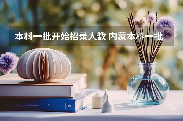 本科一批开始招录人数 内蒙本科一批b段报考人数