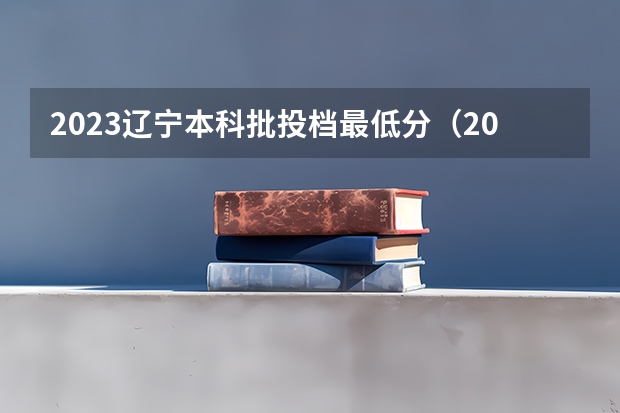 2023辽宁本科批投档最低分（2023年辽宁本科批最低投档线）