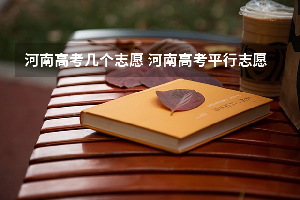 河南高考几个志愿 河南高考平行志愿录取规则