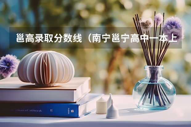 邕高录取分数线（南宁邕宁高中一本上线率）