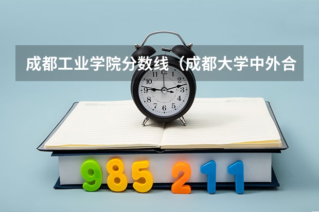 成都工业学院分数线（成都大学中外合作办学分数线）