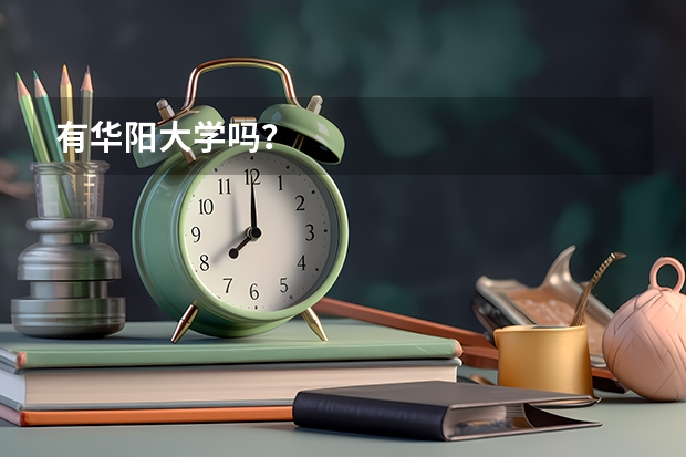 有华阳大学吗？