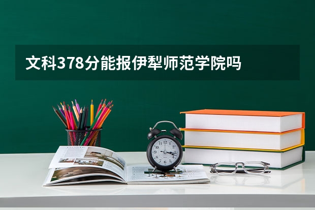 文科378分能报伊犁师范学院吗