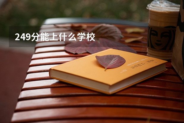 249分能上什么学校